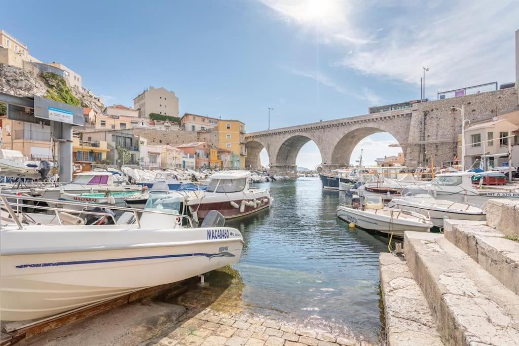 Le Pecheur -Charmant-T3 Au Coeur Du Vallon Marseille Eksteriør bilde