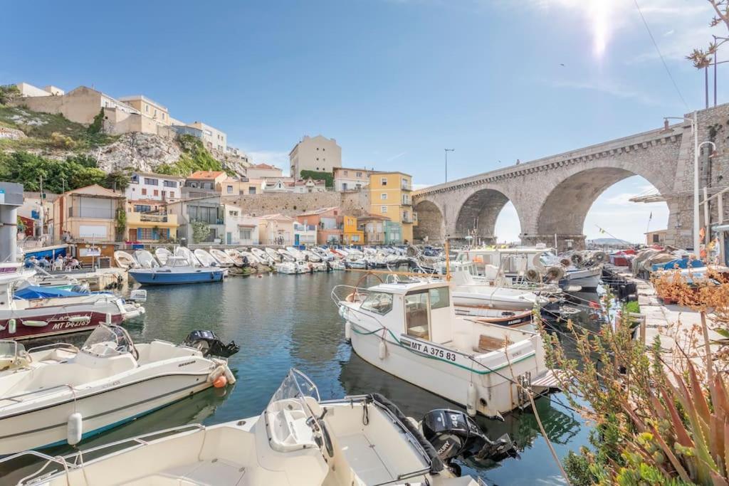 Le Pecheur -Charmant-T3 Au Coeur Du Vallon Marseille Eksteriør bilde